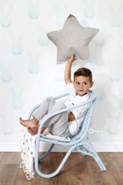 Origin Hide & Seek Behang 347488 Origami/Konijn