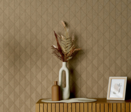DWD Fashion for Walls 5 Behang 10524-20 Driehoek/Ruiten