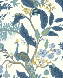Eijffinger Rifle Paper Co Behang RI5173 Peacock/Pauw/Bladeren