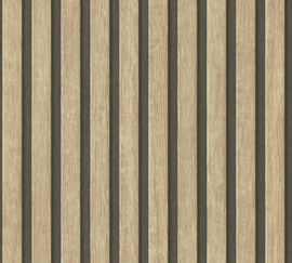 AS Creation Elements 2 Behang 391091 Hout/Panelen/Strepen