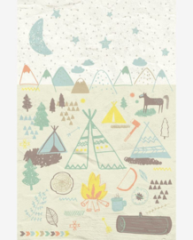 Eijffinger Wallpower Junior Fotobehang 364126 Indian Daylight/Tipi