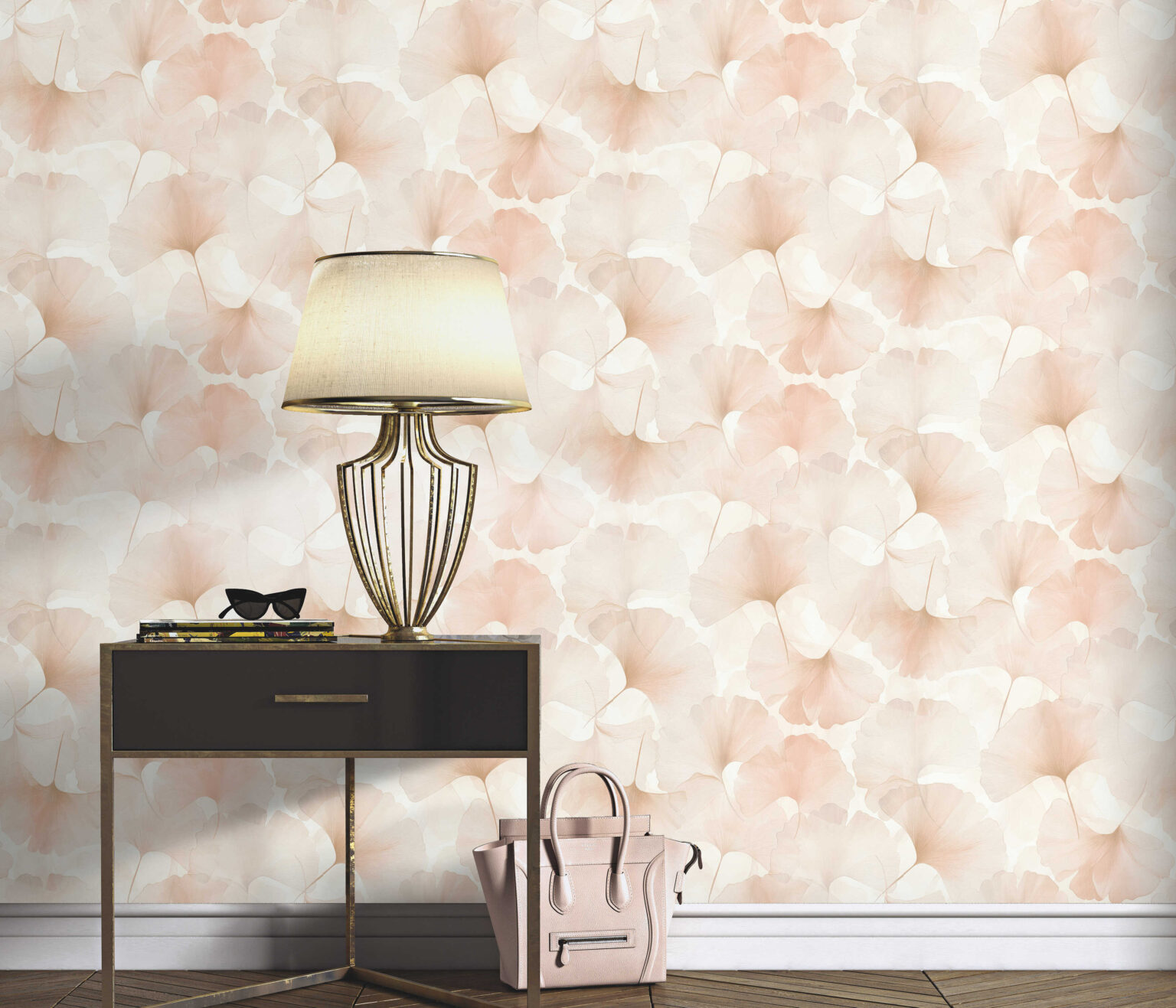 Dutch Wall Decor Elysium Behang 10470-05 Bladeren/Ginkgo waaierblad