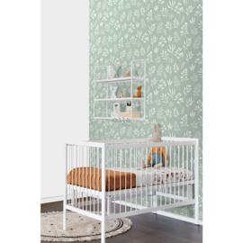 Esta Home Scandi Cool Behang 152-139085 Scandinavisch/Bladeren
