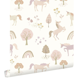 Esta Home To The Moon And Back Behang 139503 Eenhoorn/Unicorn