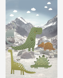 Eijffinger Wallpower Junior Fotobehang 364110 Outdoor Dino/Dinosaurs