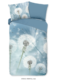 Muller Textiles Dekbedovertrek 30726 Wishfull Blue/Paardenbloem/1 Persoons