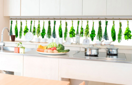 Dimex Zelfklevende Keuken Achterwand Herbs KL-350-007 Kruiden