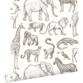 Esta Home To The Moon And Back Behang 139510 Jungle Dieren