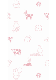 Kek Nijntje Fotobehang WP-506 Miffy Animals Pink