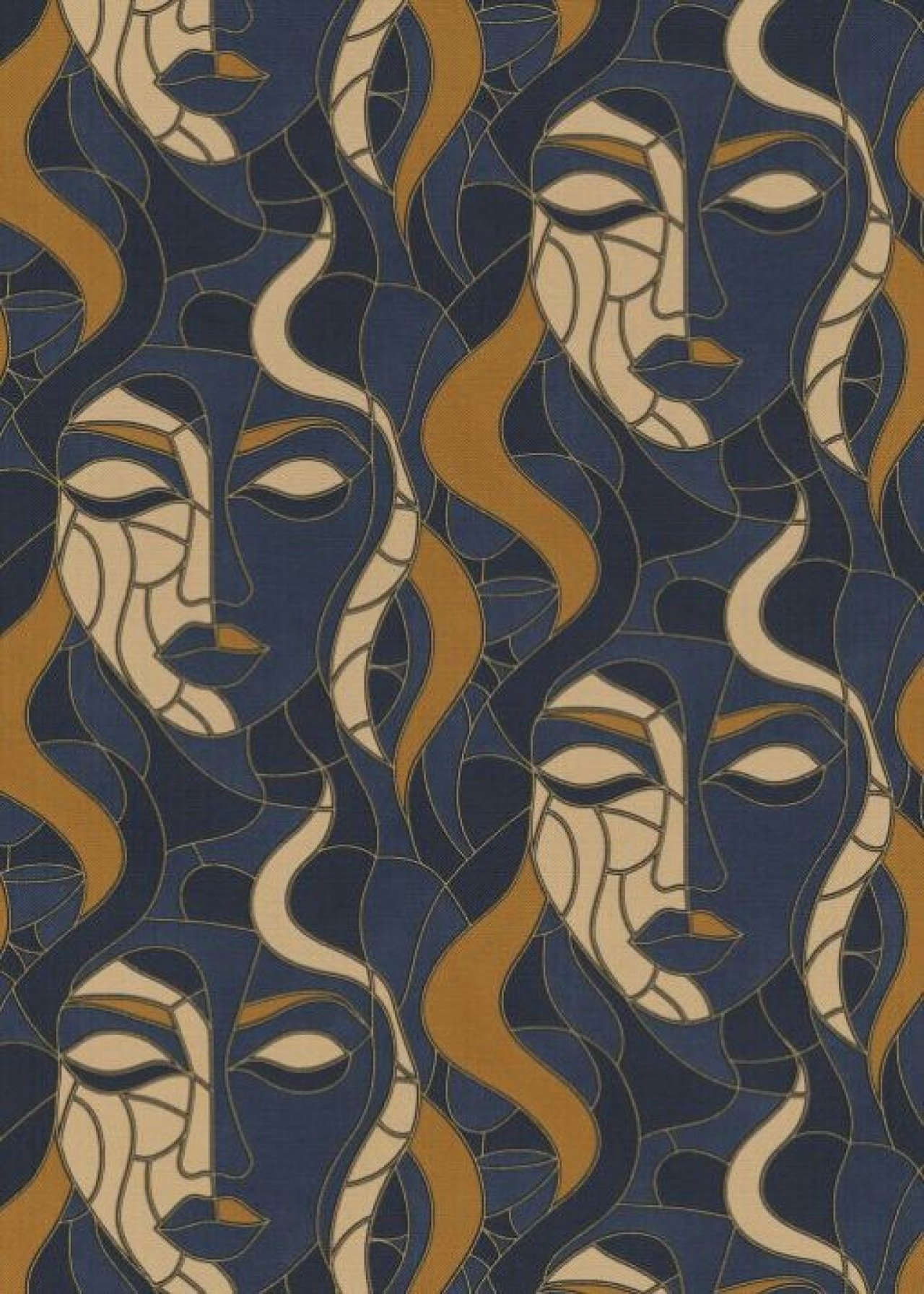 Dutch Wall Decor Elle 4 Behang 10458-08 Grafisch/Abstract/Faces