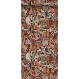 Origin Wunderkammer Behang 346-347420 Figuratief Motief
