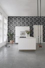 Esta Home Black & White Behang 155-139087 Grafisch/Tegel