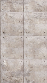 Dutch Wallcoverings One Roll One Motif Fotobehang A34901 Concrete Blocks/Beton Blokken