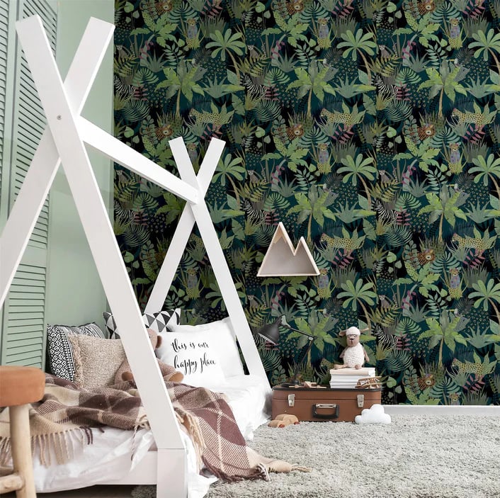 Arthouse Signature 2 Behang 925308 Hidden Jungle Emerald/Jungle