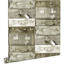 Esta Home Vintage Rules Behang 138213 Vintage Koffers