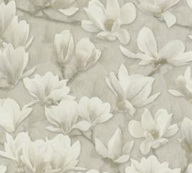 AS Creation Pintwalls 2 Behang 396102 / 39610-2 Magnolia Bloemen/Ivory Dream