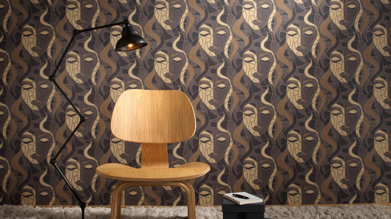 Dutch Wall Decor Elle 4 Behang 10458-37 Grafisch/Abstract/Faces