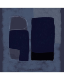 Eijffinger Bold Fotobehang 395894 Abstract Blues/Modern