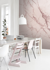 Esta Home Paradise Fotobehang 158949 Pink Marble/Marmer