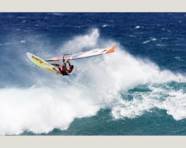 Fotobehang 036161 / Windsurfer on big wave ASCreation