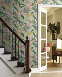 Eijffinger Rifle Paper Co Behang RI5171 Peacock/Pauw/Bladeren