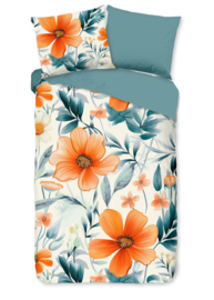 Muller Textiles Dekbedovertrek 33013 Spirit Multi/Bloemen/1 persoons