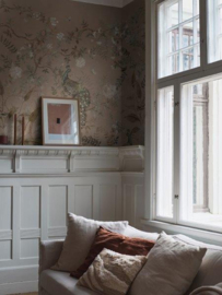 Borastapeter Studio Fotobehang 9470W Chinoiserie/Vogels en Bloemen
