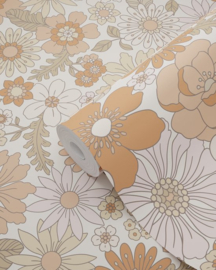 Esta Home Floral Fever Behang 162-131247 Retro Bloemen