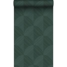 Origin 3D Reflections Behang 347939 Grafisch 3D Dark Green