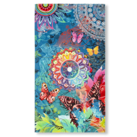 Muller Textiles Strandlaken 5104 Parada/Beach Towel/Mandala/Vlinders