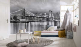 Komar Home Imagine Edition 4 Fotobehang 8-934 Brooklyn B/W/Brug