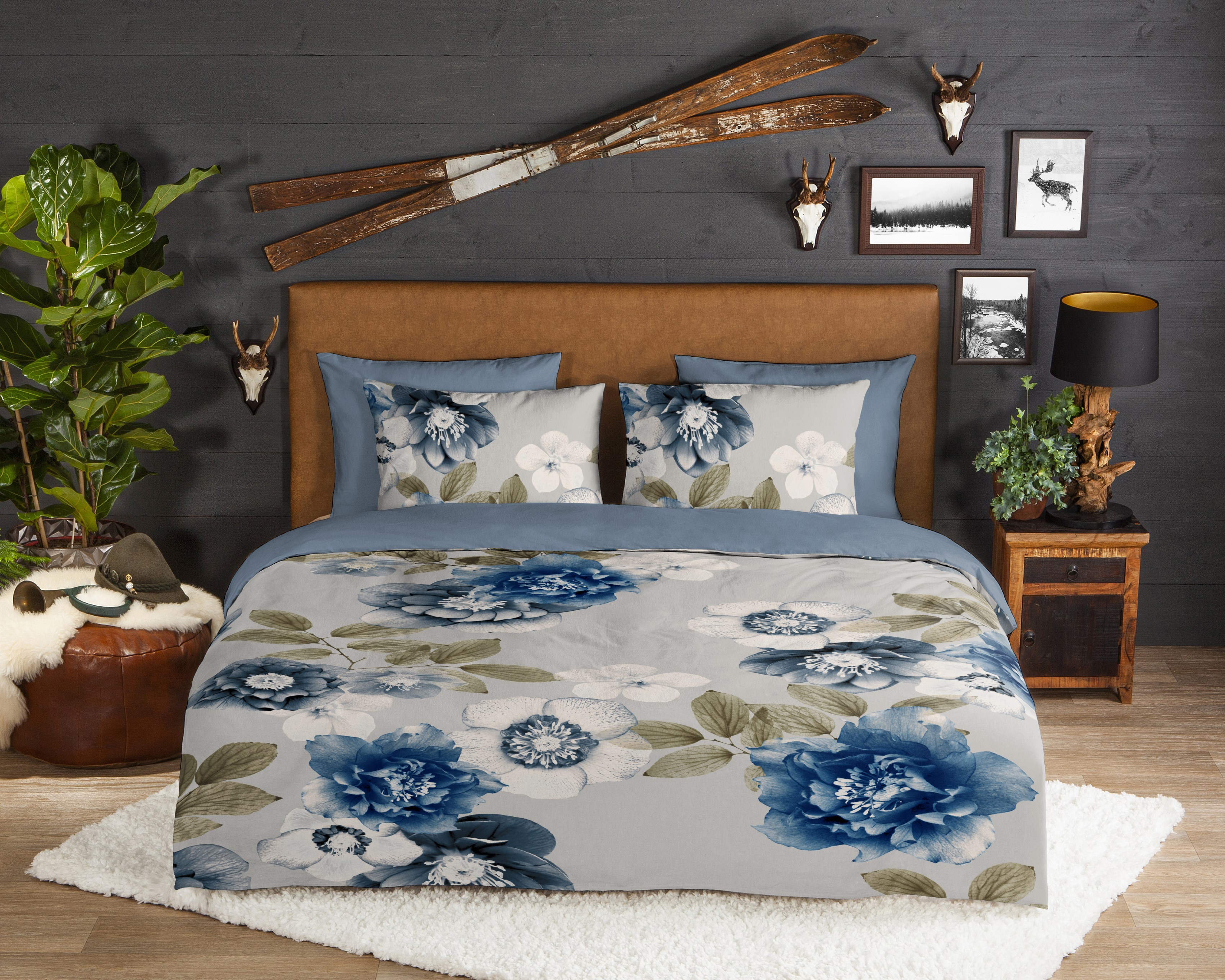Muller Textiles Dekbedovertrek 31076 Gabin Multi/Bloemen/2 persoons