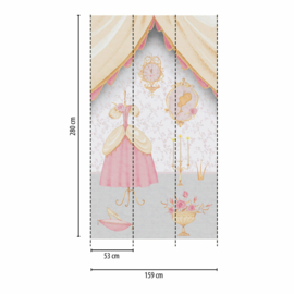 AS Creation Lilly en Luis Fotobehang 770661 Perfect Princess