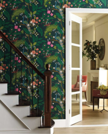 Eijffinger Rifle Paper Co Behang RI5168 Peacock/Pauw/Bladeren