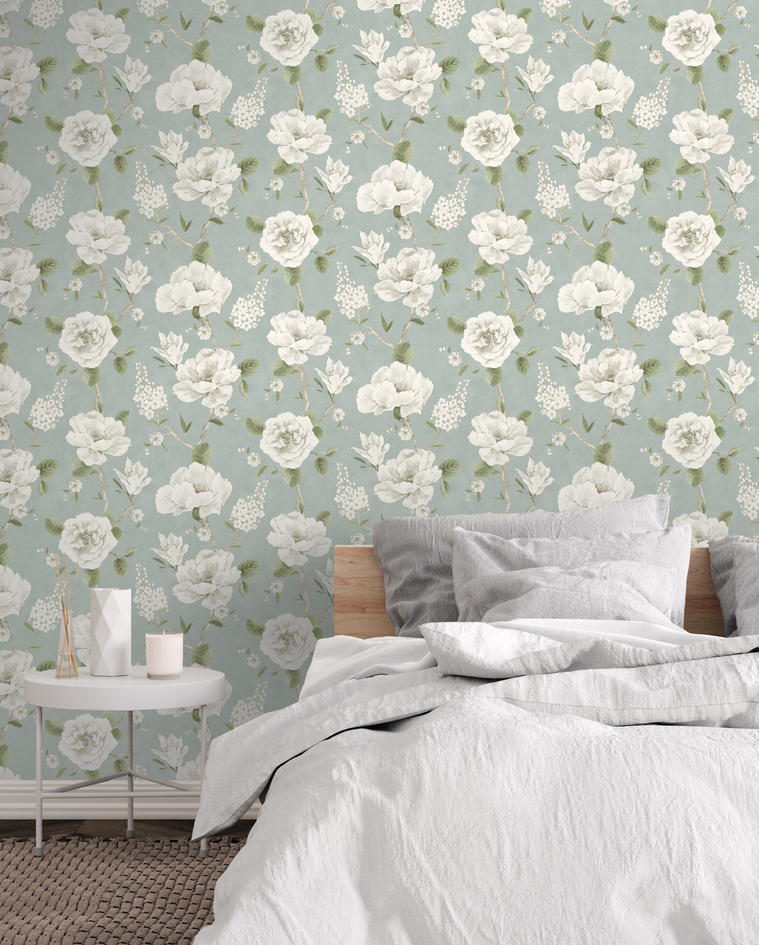 Arthouse Signature 2 Behang 100183AH Ashley Floral Green/Bloemen