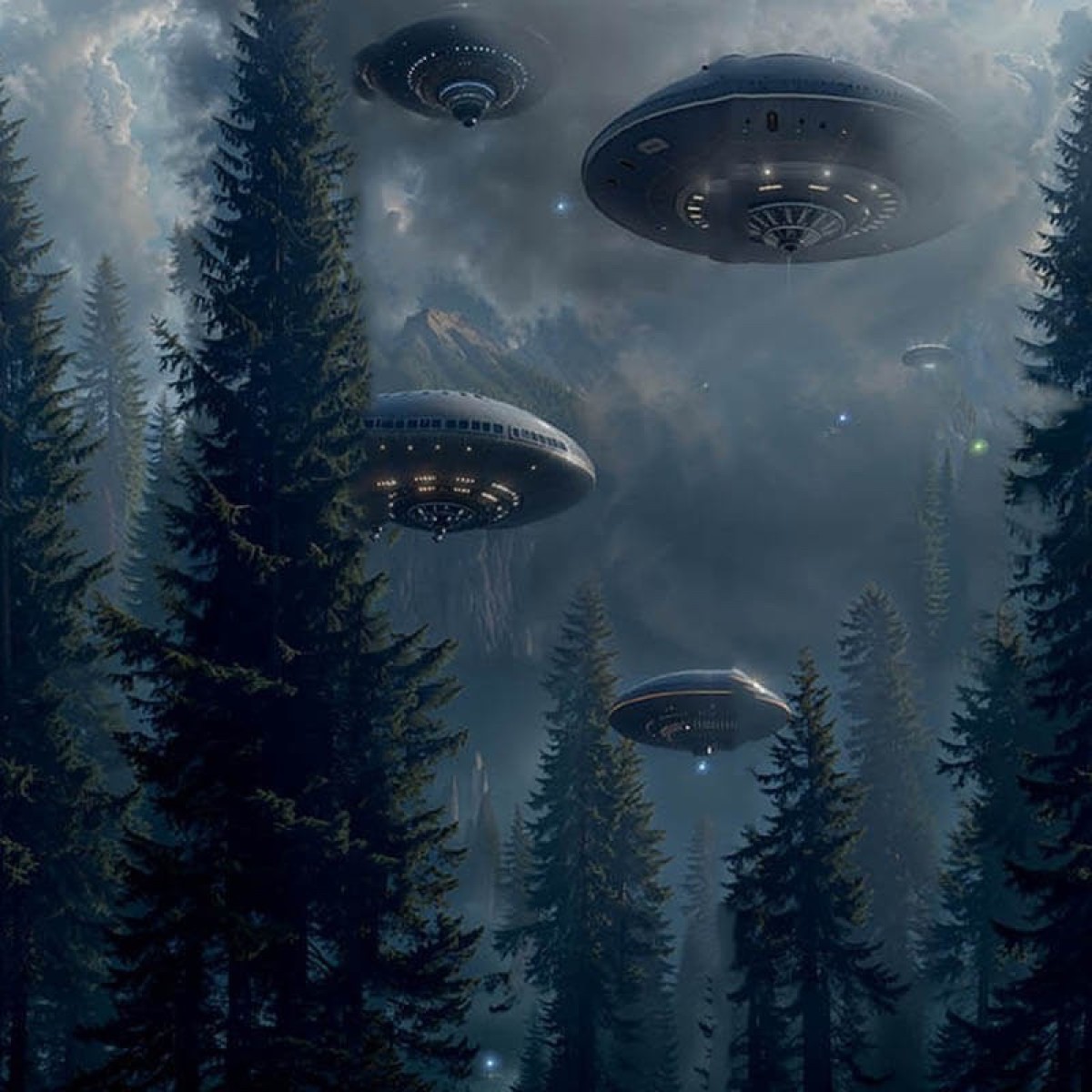 Lutèce Les Aventures Fotobehang 27240509 Panoramique/Ufo