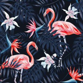 AS Creation Greenery Fotobehang DD116613 Tropical/Flamingo 2