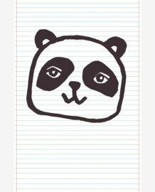 Eijffinger Wallpower  Junior Fotobehang 364104 Panda Notebook/Pandabeer