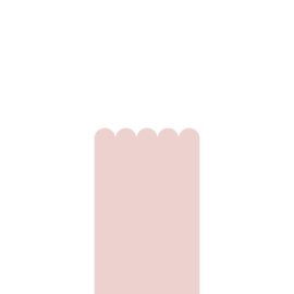 Esta Home Pom Pom Pie Fotobehang 159231 Lambrisering roze