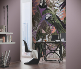 Erismann Zooom One Fotobehang 2518N-82 Cheeky Parrots/Papegaaien