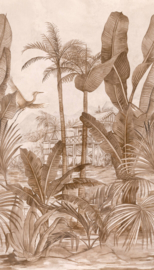 Dutch Wallcoverings One Roll One Motif Fotobehang A53501 Safari Taupe