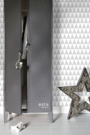 Esta Home Little Bandits Behang 128842 Modern/Driehoek