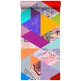 Esta Home XL2 Wallpapers Fotobehang 158914 Marbled Triangles/Driehoek