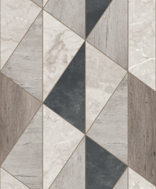 Dutch Wallcoverings Arcadia Behang A65104 Vigo/Ruit/Grafisch