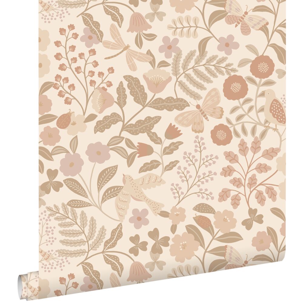 Esta Home Behang 139868 Bloemen en Vogels