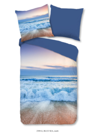 Dekbedovertrek Muller-Textiles 2589 Blue Sea/Zee/Strand/Natuur 1 persoons