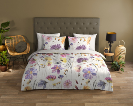 Muller Textiles Dekbedovertrek 30894-G Kate/Bloemen/1 persoons