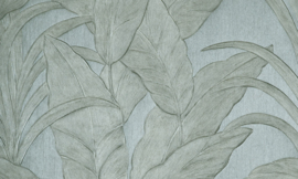 Arte Monsoon Behang 75003 Bladeren/Eucalyptus (Gratis Universele lijm en Verzending binnen Nederland)