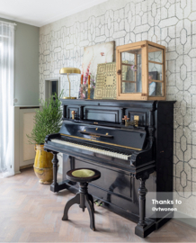 Eijffinger Wallpower Favourites Fotobehang 309078 Trellis Greige