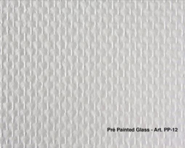 Intervos Glasweefsel Pre-Painted PP-12/Voorgesausd/Structuur/Vlies Behang